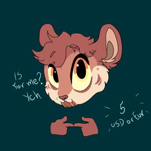 ''is for me?'' 5usd